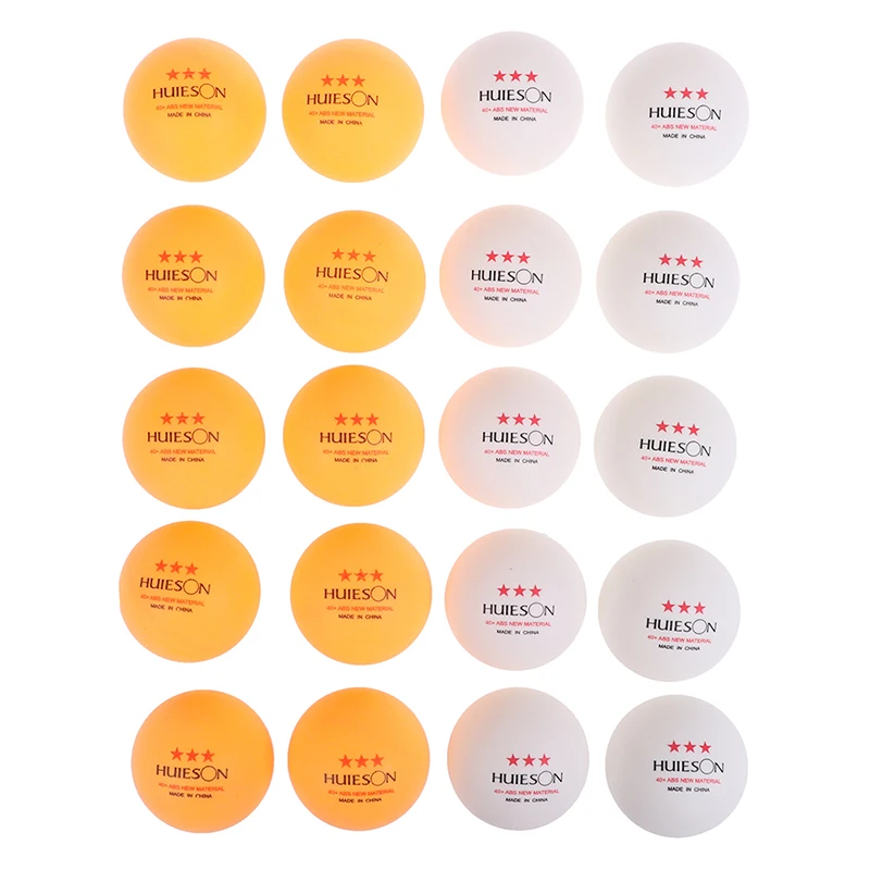 Table Tennis Olympics - 卓球ピンポンボール,直径40mm,2.8g, 3つ星,プラスチック腹筋,10個