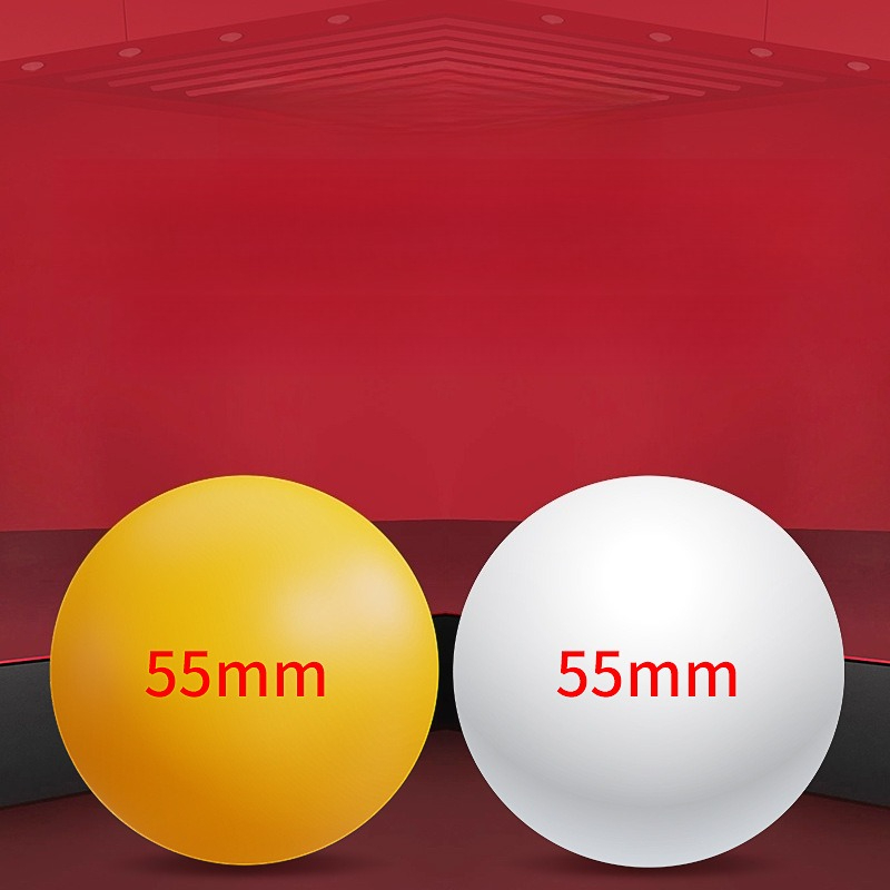 Table Tennis Olympics - 55mm卓球用大型ボール、家庭用トレーニング卓球、耐摩耗性があり、壊れにくい