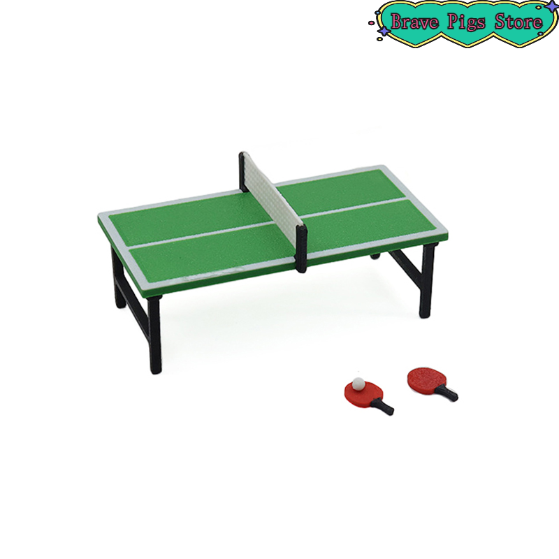 1:12 ミニチュア卓球ラケットモデル卓球テーブル装飾アクセ - Table Tennis Racket のレビューと価格