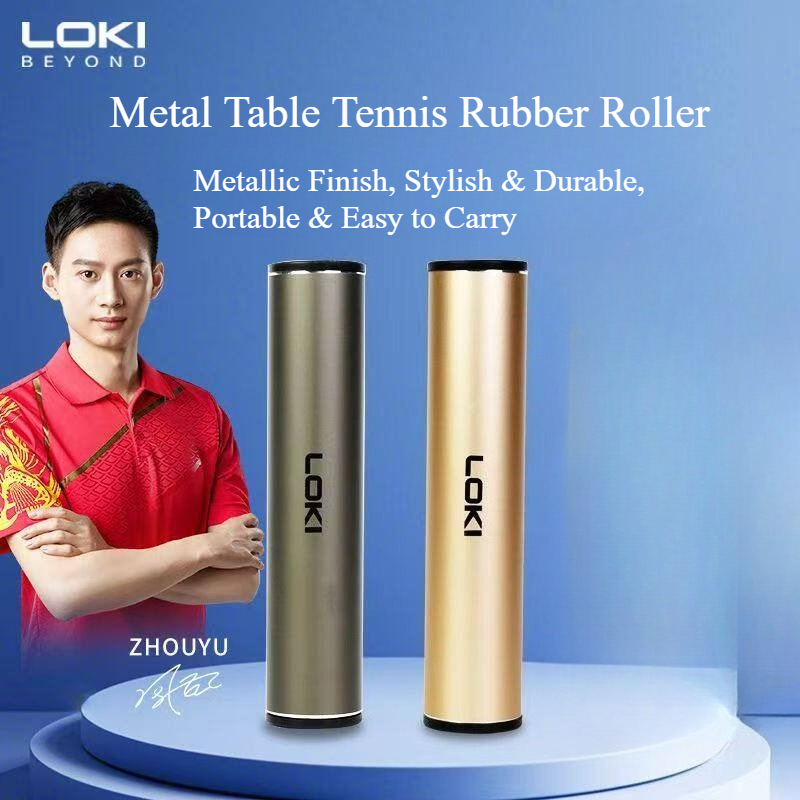 LOKI メタル卓球ラバーローラーボールコンテナプロフェッシ - Table Tennis Olympics のレビューと価格